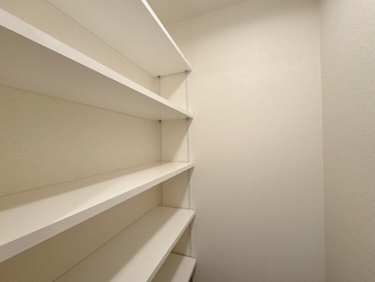 収納 暮らし心地を大きく左右する収納を、適材適所に配置し使い勝手を考慮しました。