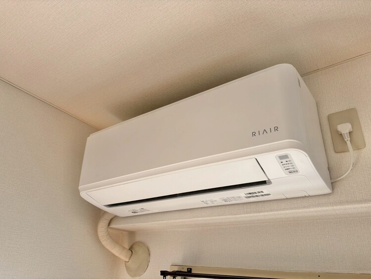 設備 エアコンが設置済みですので、お住まいになってからすぐに快適な生活を送れます。