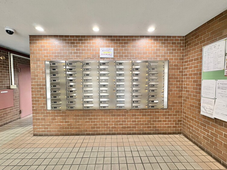 設備 郵便物を受け取るための郵便受けも、きちんと管理されています。
