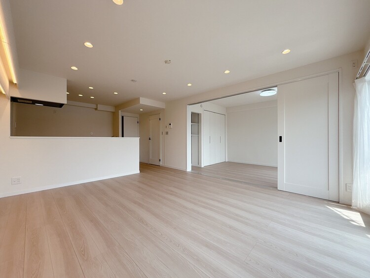 居間 ひとつひとつの空間に宿した機能性、そして美意識。