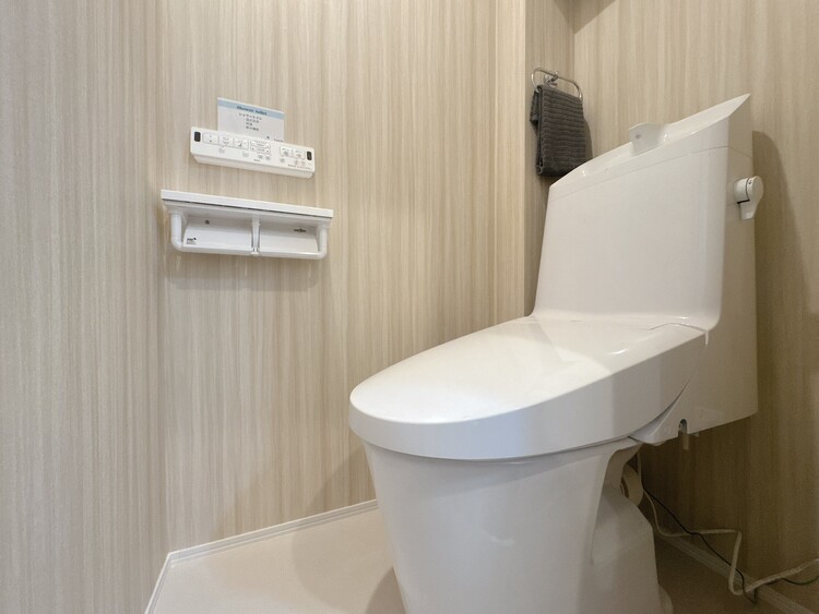 トイレ 暮らしの中のさりげないひとときの快適さにも、こだわりを、持って設備を配しております。