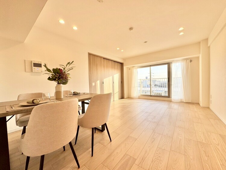 居間 ひとつひとつの空間に宿した機能性、そして美意識。