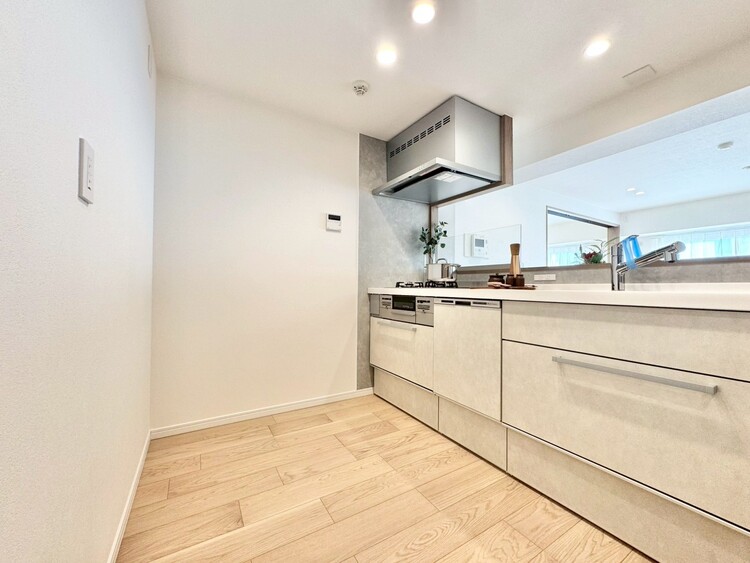 キッチン 洗練されたスタイリッシュなデザイン性と使いやすさを備えた仕様。