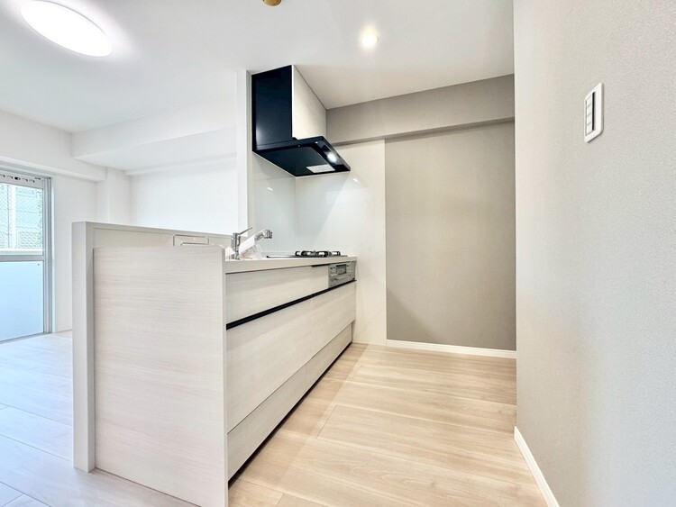 キッチン 洗練されたスタイリッシュなデザイン性と使いやすさを備えた仕様。