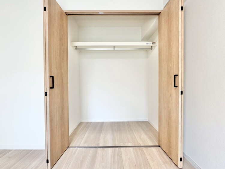 収納 居室にはクローゼットがあり、荷物もスッキリ収納して快適にお過ごしいただけます。