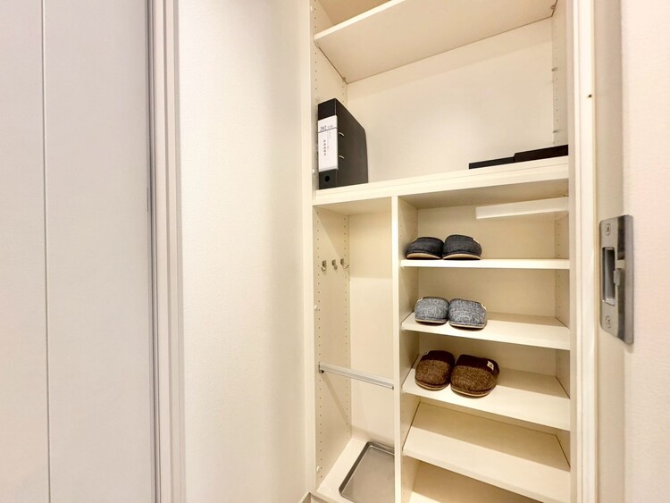 収納 暮らし心地を大きく左右する収納を、適材適所に配置し使い勝手を考慮しました。