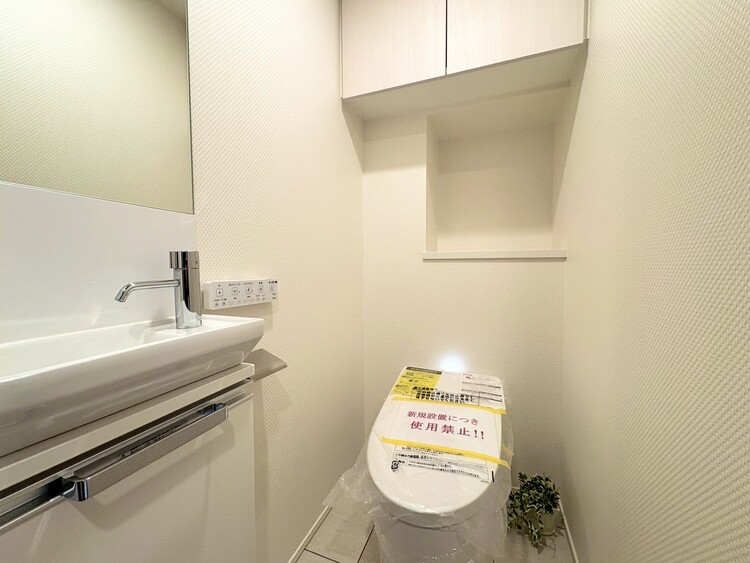 その他 清潔感の高いお手洗い。