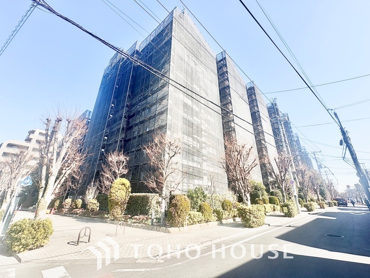 外観 【Entrance】お出かけとお戻りの際に必ず通る場所は全体的に穏やかで慎ましい印影。美しく光をアレンジした素敵なエントランスです。