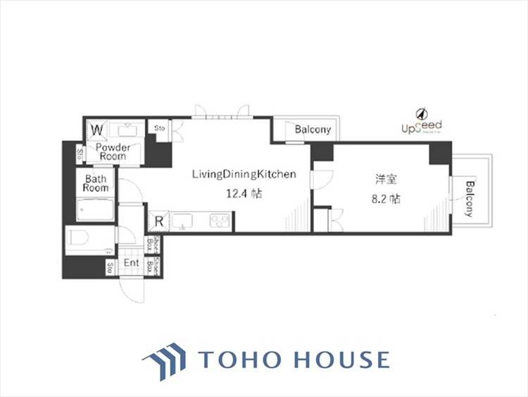 間取り ◆居心地のいい暮らし◆には欠かせない眩い採光。ゆったりとした幅の窓からこの空間に降り注ぐ採光が絶えない。明るいリビングこそ居心地のいい暮らしが待っているのだと思う。