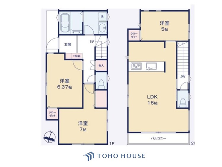 間取り テーマの統一されたこの住まいはすべてがお気に入りの空間となるんだろう。