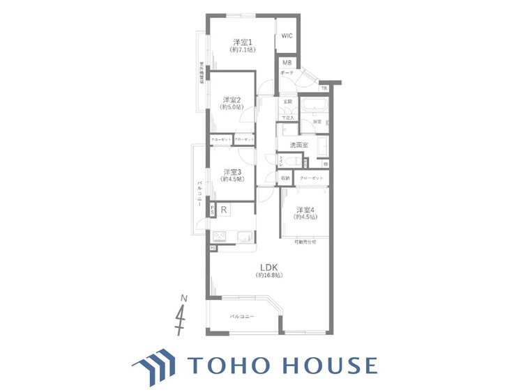間取り ほんの少しのこだわり。ちょっとした色使いがその家がもつ雰囲気、趣（おもむき）を携え、暮らす家族や訪ねてくる友人・知人に新鮮な香りを運んできます。