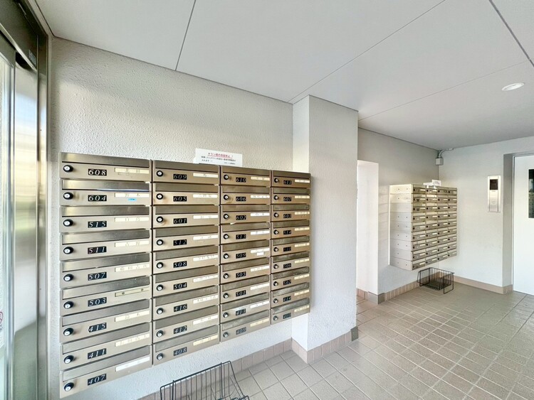 設備 郵便受けも、きちんと管理されています。