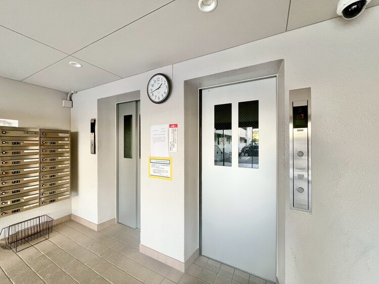 設備 エレベーター完備のため荷物が多くなっても安心。