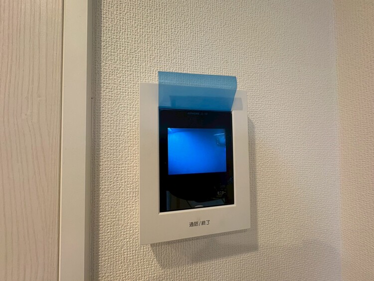 その他 誰が来てもわかる様にモニター付きインターホンを設置。