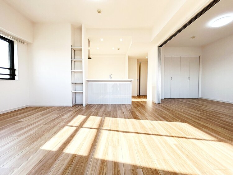 居間 豊かな居住性と、安心感を満たすクオリティが見事に調和した住空間。