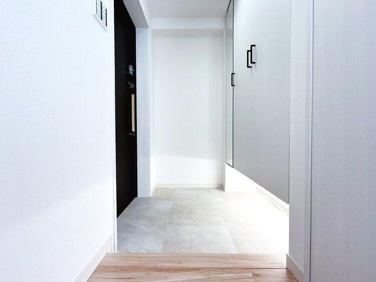 玄関 シューズボックスを完備した玄関です。