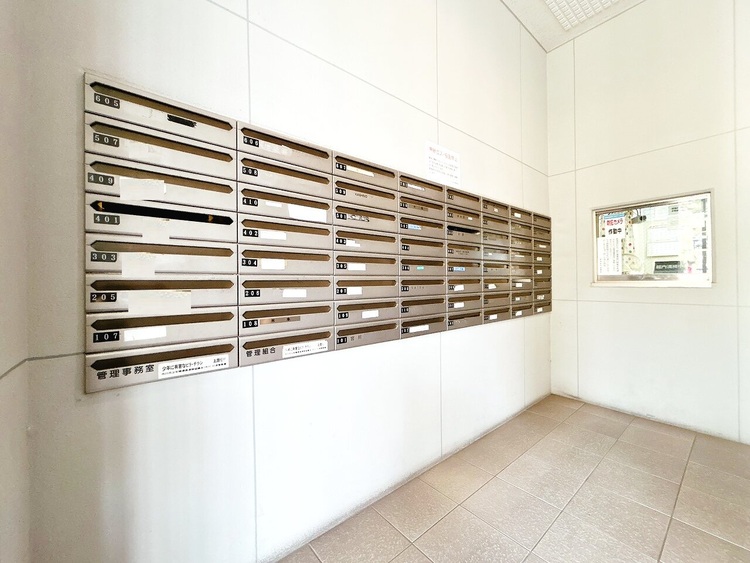 その他 郵便物を受け取るための郵便受けも、きちんと管理されています。