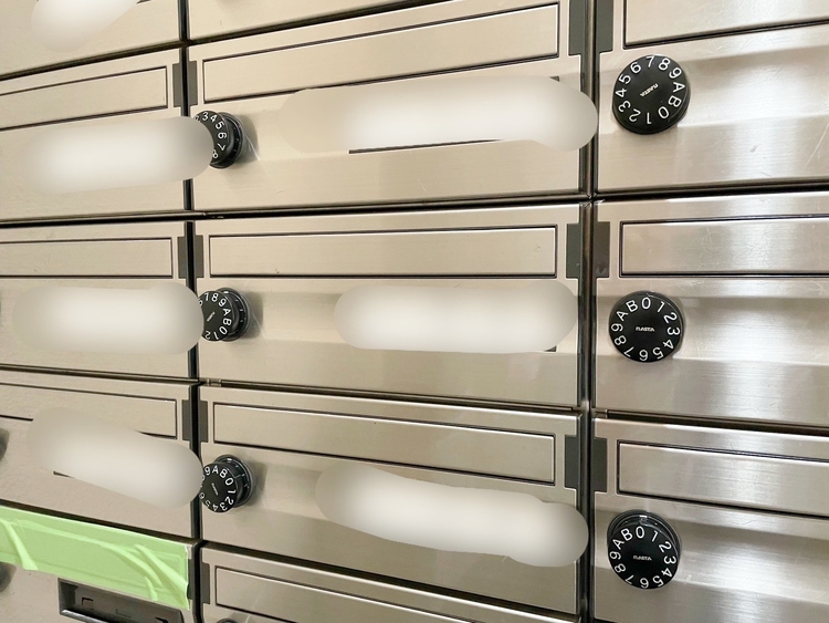 設備 郵便物を受け取るための郵便受けも、きちんと管理されています。