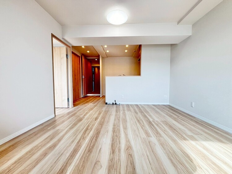 居間 豊かな居住性と、安心感を満たすクオリティが見事に調和した住空間。