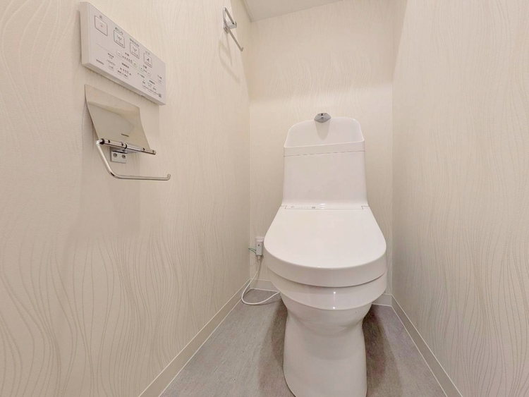 トイレ 暮らしの中のさりげないひとときの快適さにも、こだわりを、持って設備を配しております。