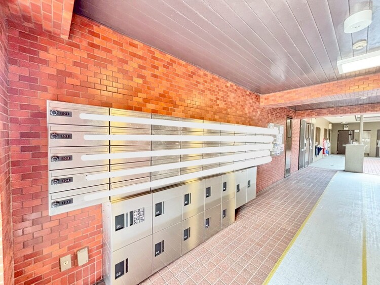 設備 郵便物を受け取るための郵便受けも、きちんと管理されています。