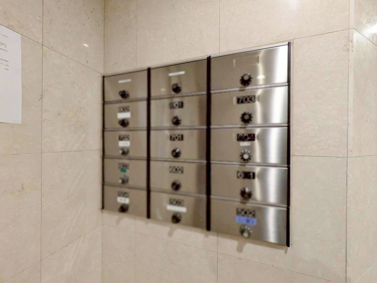 その他 郵便物を受け取るための郵便受けも、きちんと管理されています。