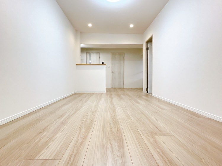 居間 豊かな居住性と、安心感を満たすクオリティが見事に調和した住空間。