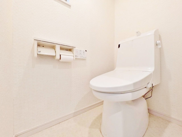 トイレ 暮らしの中のさりげないひとときの快適さにも、こだわりを、持って設備を配しております。