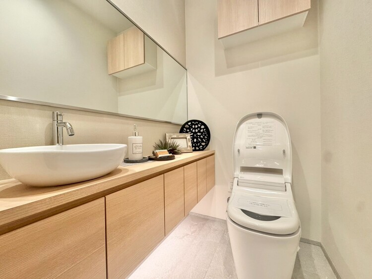 その他 清潔感の高いお手洗い。