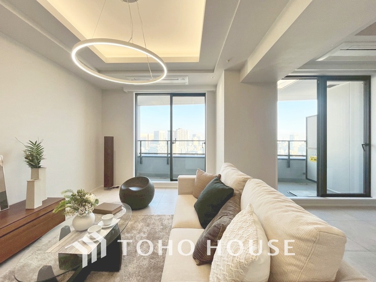 内装 ◆simple is best◆無駄のない綺麗なつくりのリビングルームであなただけの暮らしを。