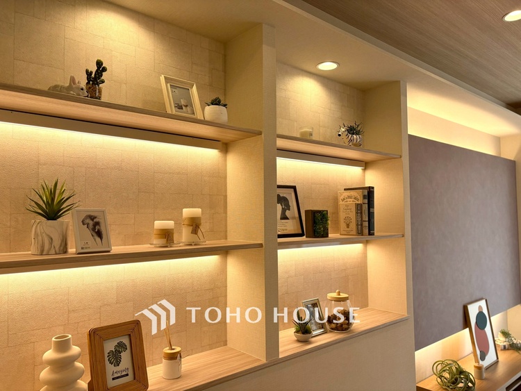 内装 【LIVING】◆simple is best◆無駄のない綺麗なつくりのリビングルームであなただけの暮らしを。