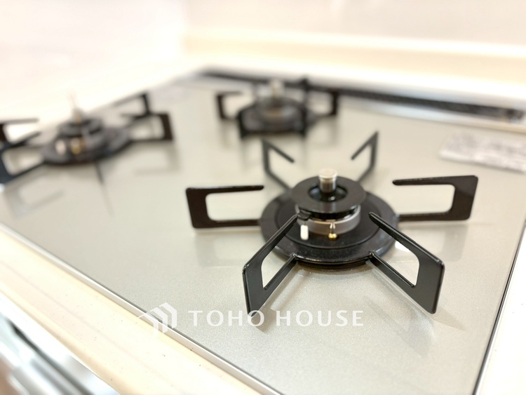 キッチン 【KITCHEN】◆家族のおはよう◆の声を笑顔で迎えてあげられるシステムキッチン。朝ごはんが楽しみでちょっと早起きしたくなるんです。