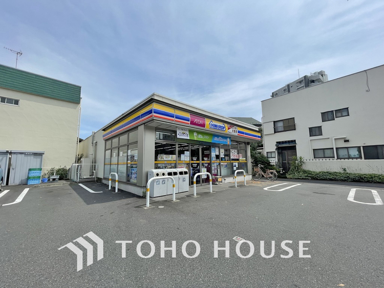 周辺 ミニストップ 花月園店　距離450ｍ