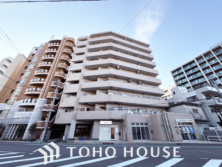 外観 〜複数路線・駅利用可能な便利な立地〜南東向き、リノベーション2DKマンション〜