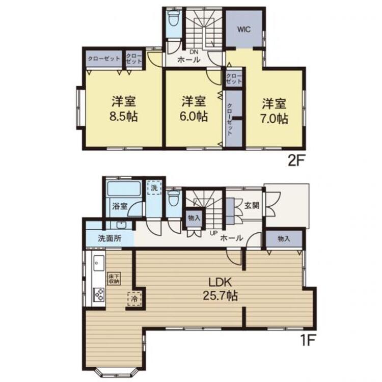 間取り リフォームが完了した住宅になり即入居も可能です。お気軽にお問い合わせください！