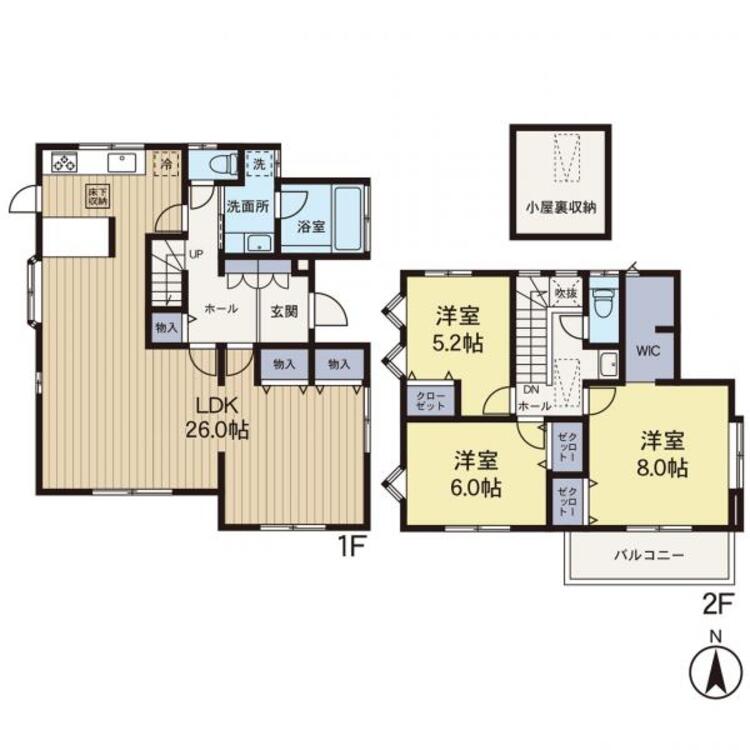 間取り リフォームが完了した住宅です。中をご覧いただけますのでお気軽にお問い合わせください！