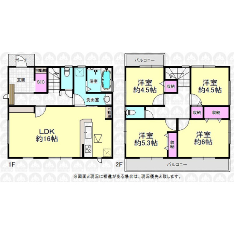 間取り ゆったりとした4LDK！