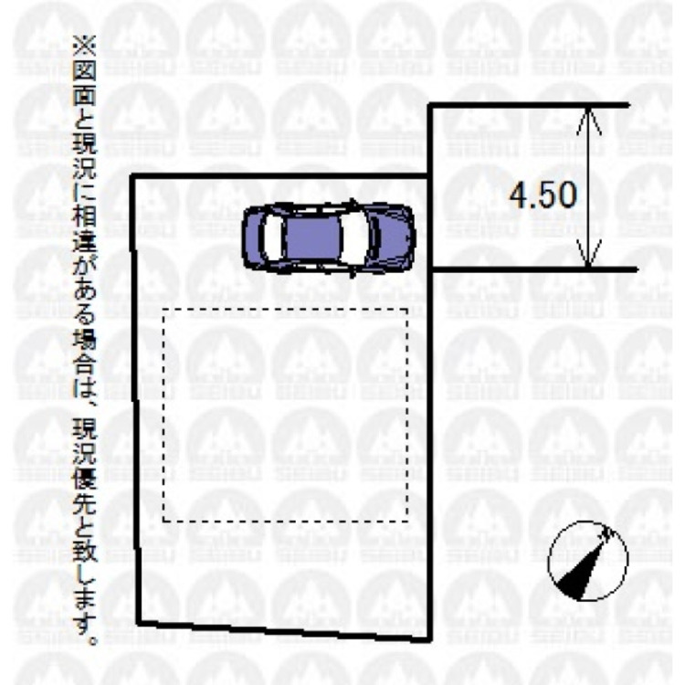 地図 実測図ではございません