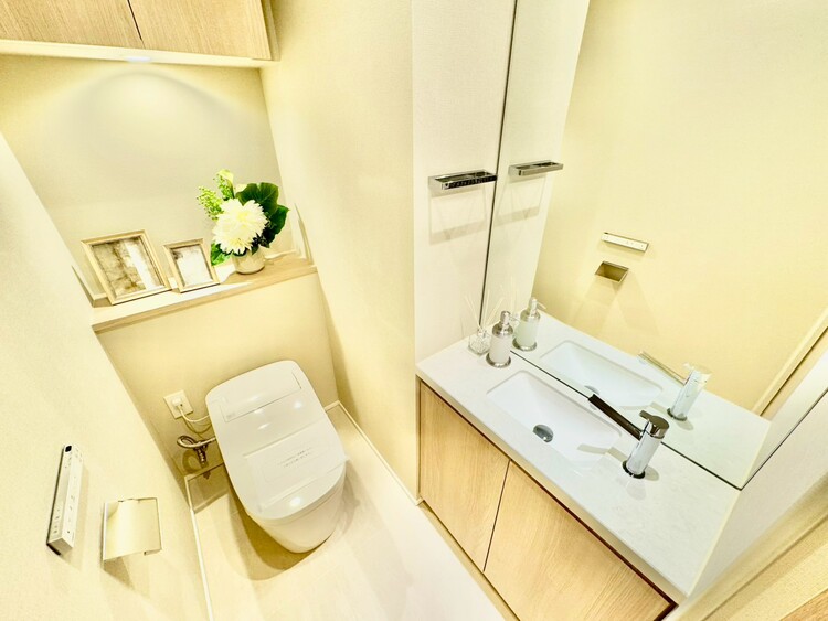 その他 清潔感の高いお手洗い。