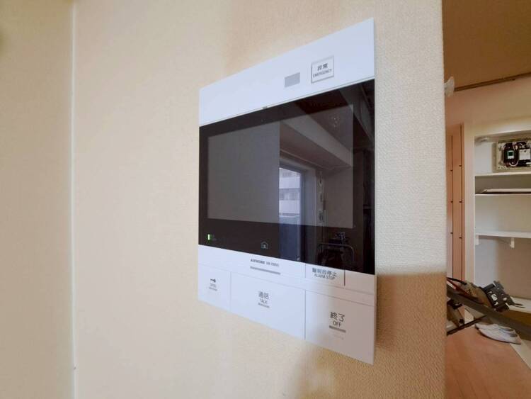 その他 誰が来てもわかる様にモニター付きインターホンを設置。