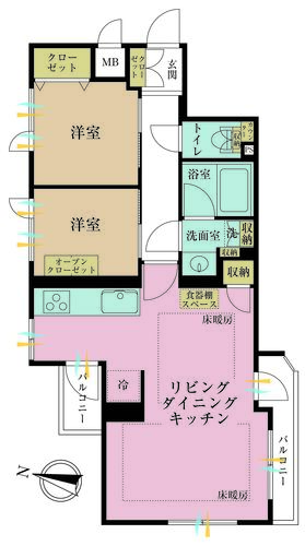 メルシー武蔵小山の物件画像