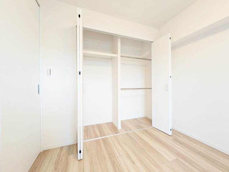 収納 居室にはクローゼットがあり、荷物もスッキリ収納して快適にお過ごしいただけます。