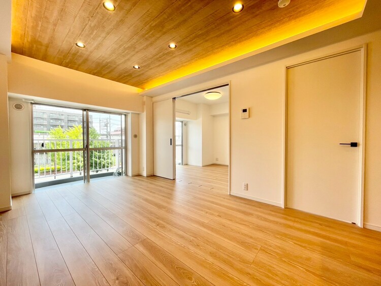 居間 「空間が織り成すひとつ先の住み心地」を演出します。