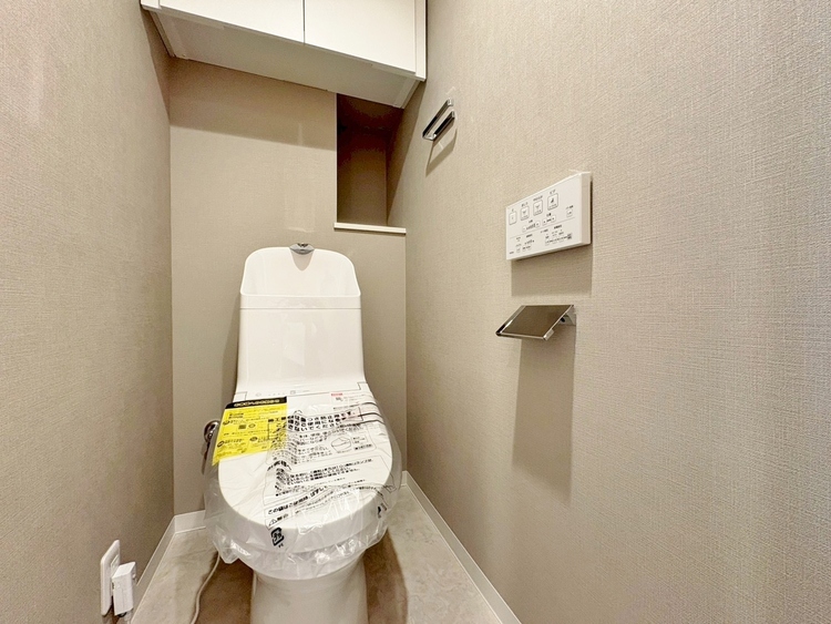 トイレ 暮らしの中のさりげないひとときの快適さにも、こだわりを、持って設備を配しております。