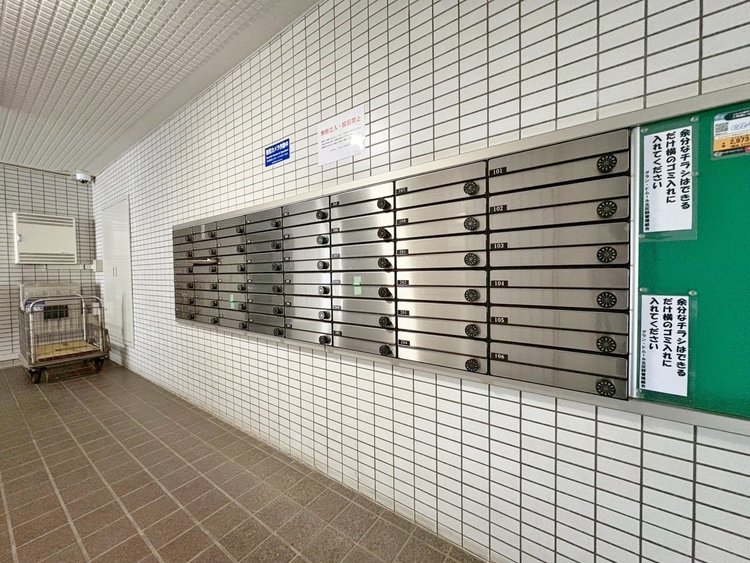 その他 郵便物を受け取るための郵便受けも、きちんと管理されています。