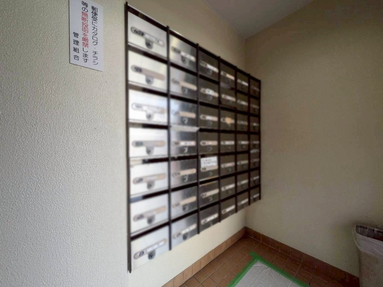 その他 郵便物を受け取るための郵便受けも、きちんと管理されています。