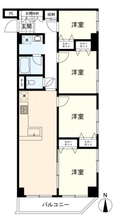 間取り ４ＬＤＫ