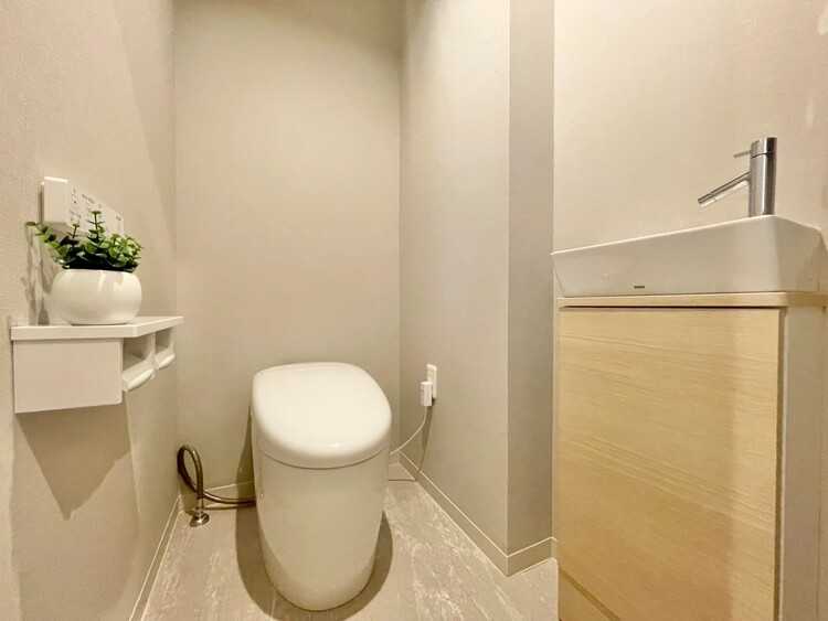 その他 清潔感の高いお手洗い。