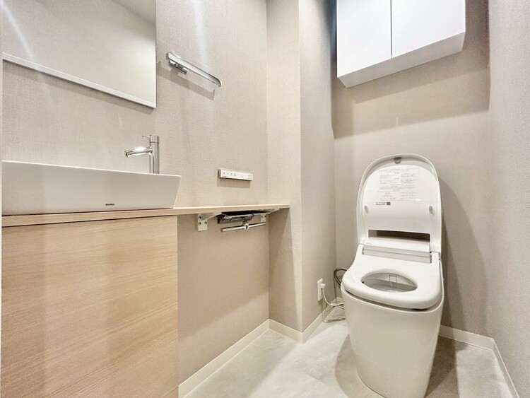 その他 清潔感の高いお手洗い。