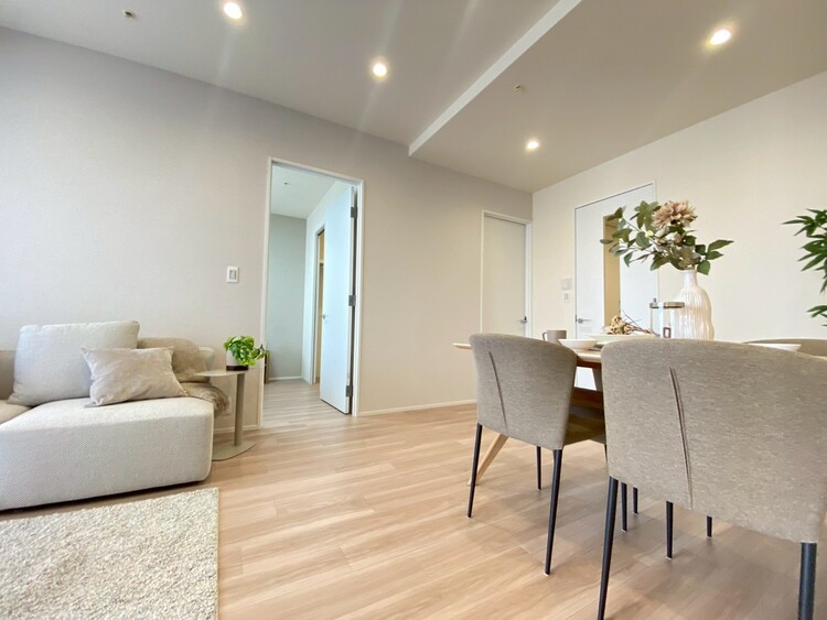 その他 シンプルな内装と偏り過ぎないデザインで統一しました。